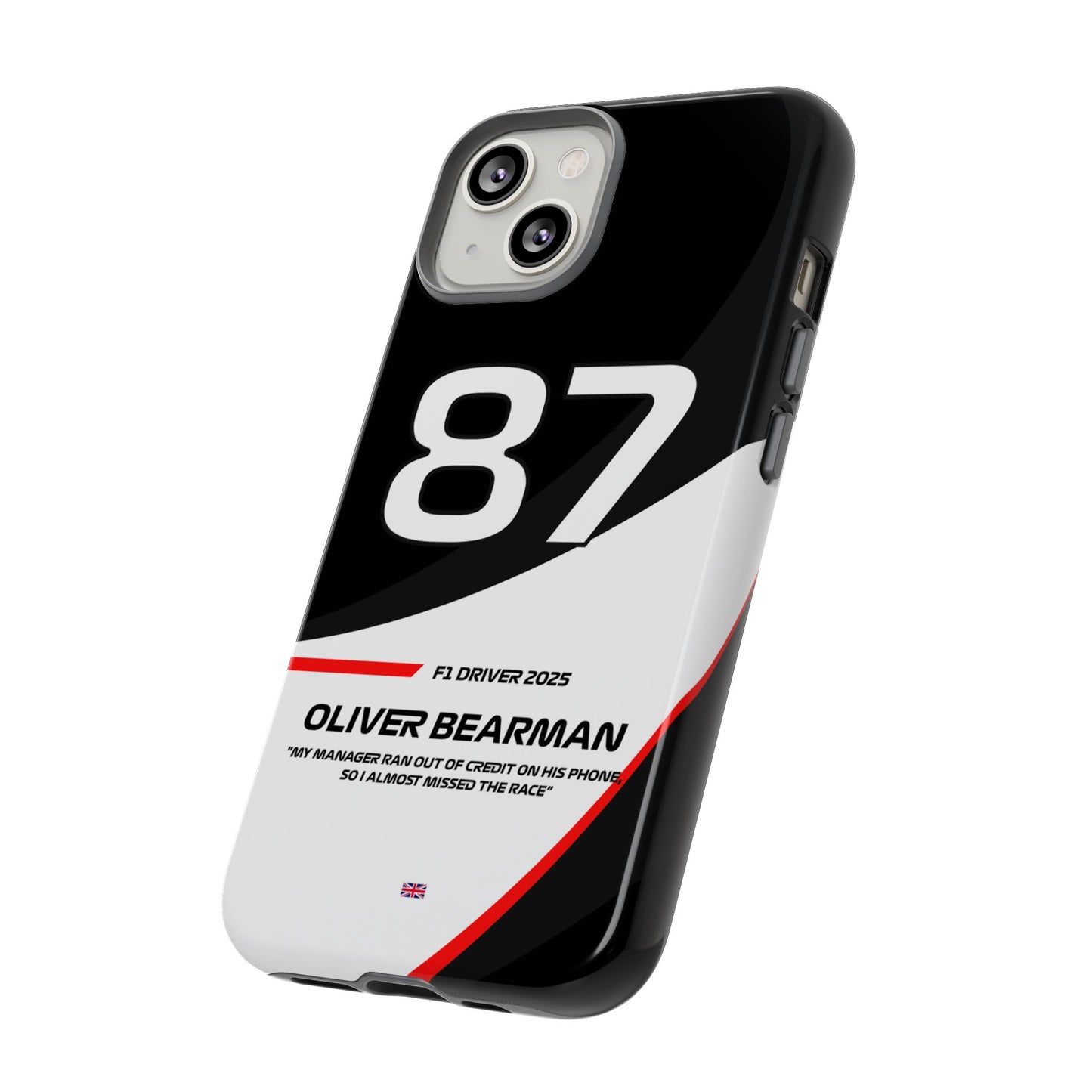 Oliver Bearman Haas 2025 phone case