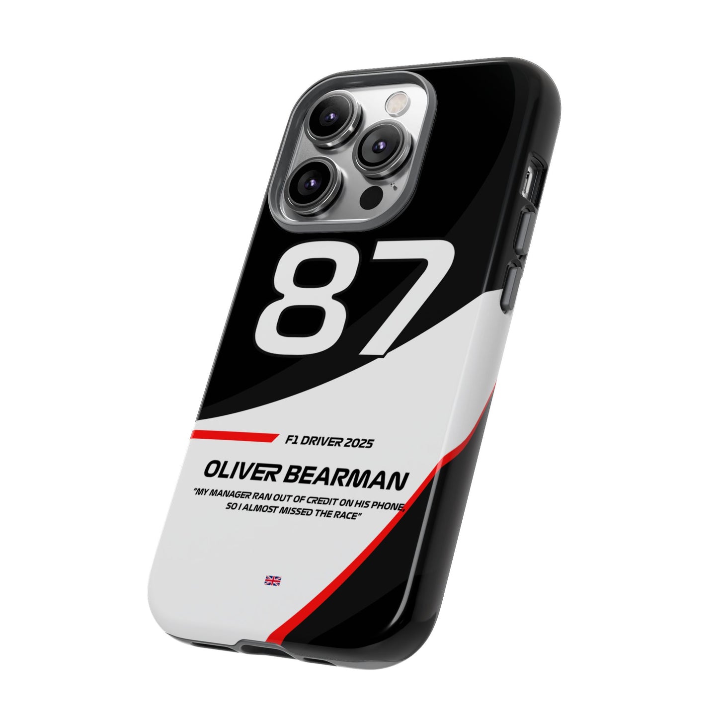 Oliver Bearman Haas 2025 phone case