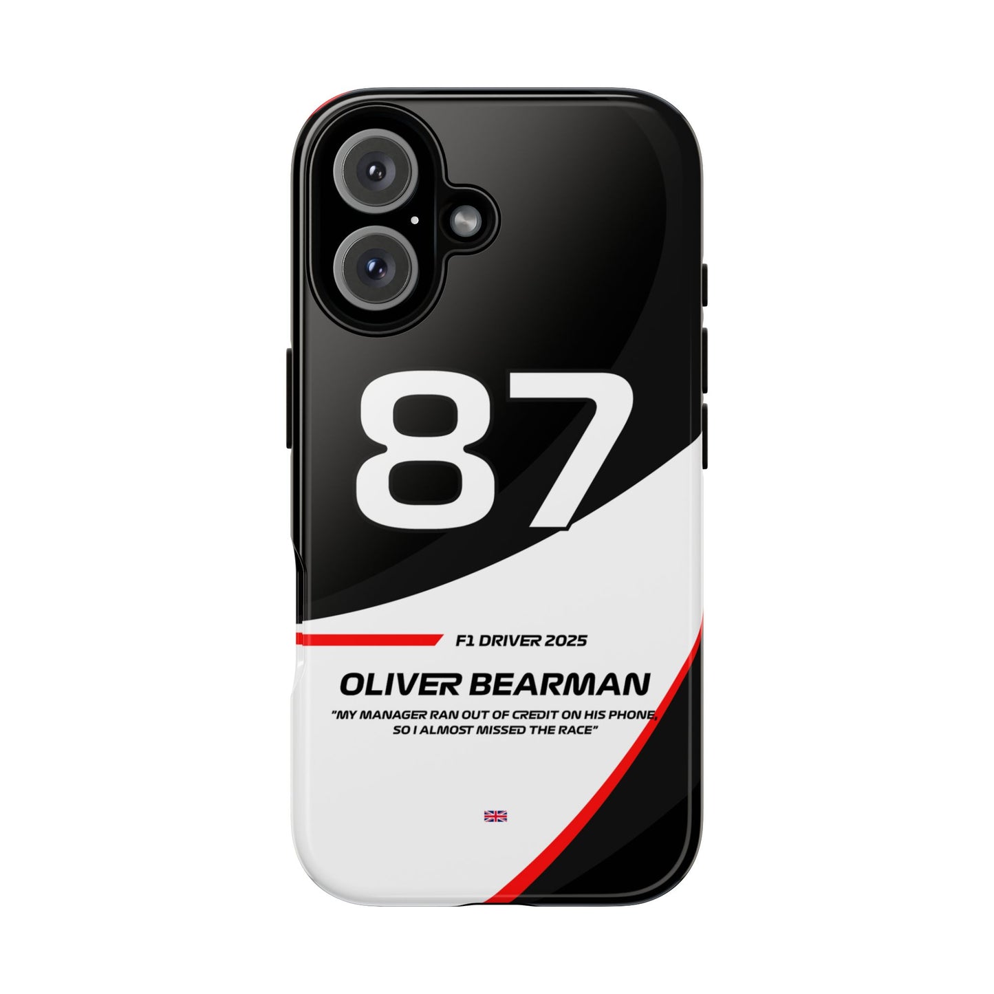 Oliver Bearman Haas 2025 phone case