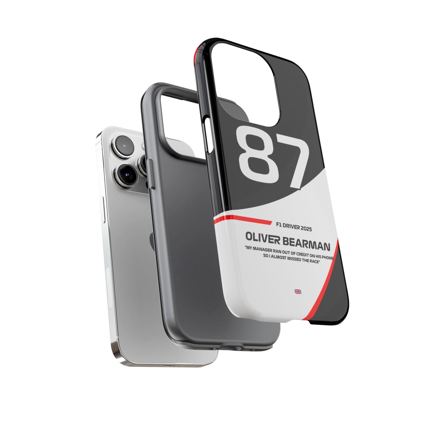 Oliver Bearman Haas 2025 phone case
