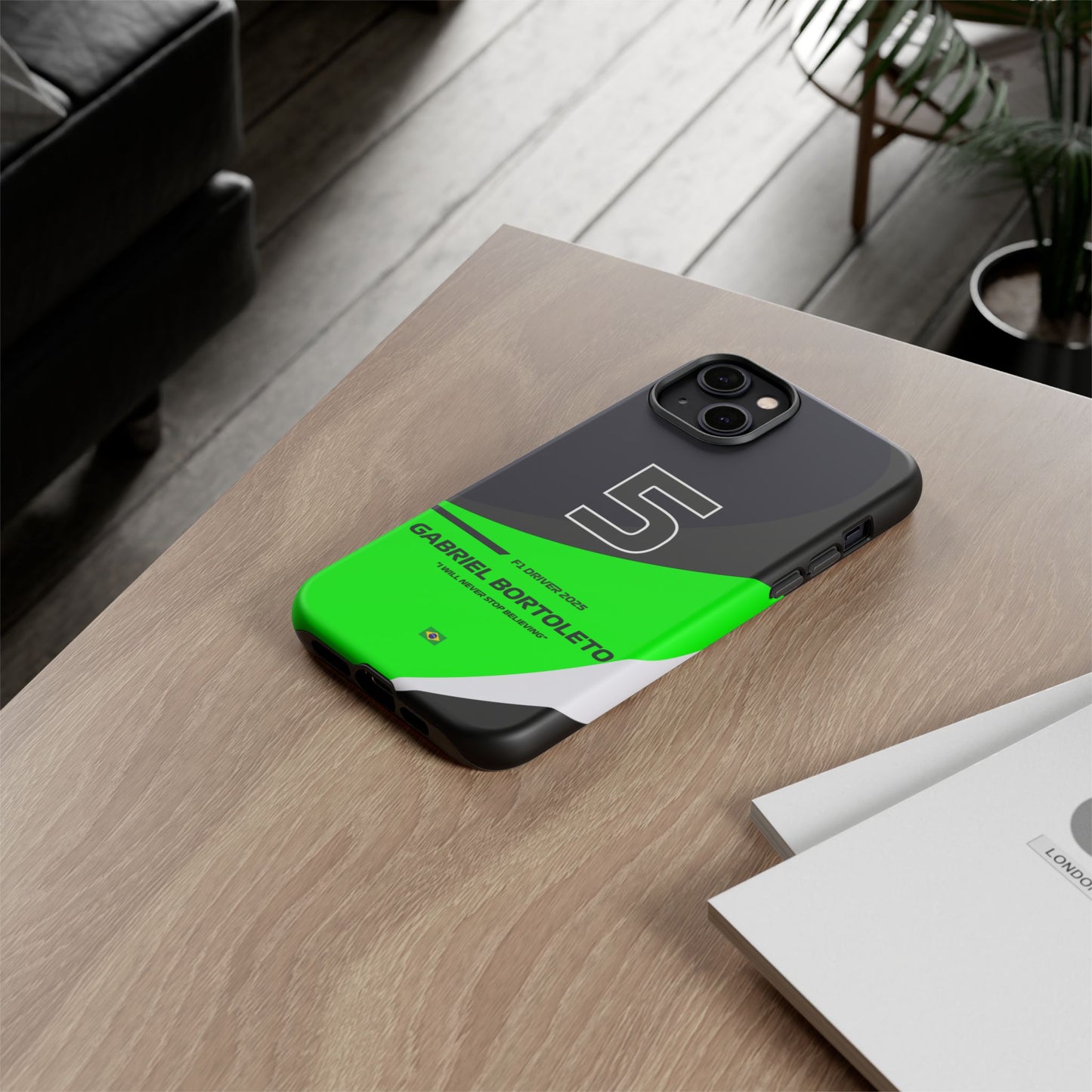 Gabriel Bortoleto Kick Sauber 2025 phone case