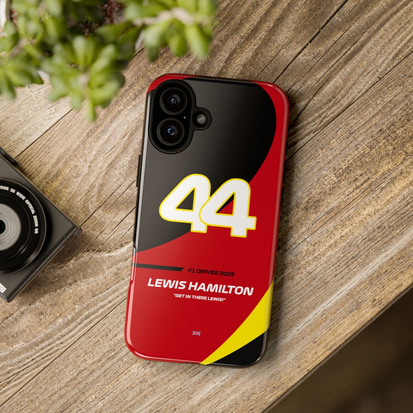 Lewis Hamilton Ferrari 2025 phone case