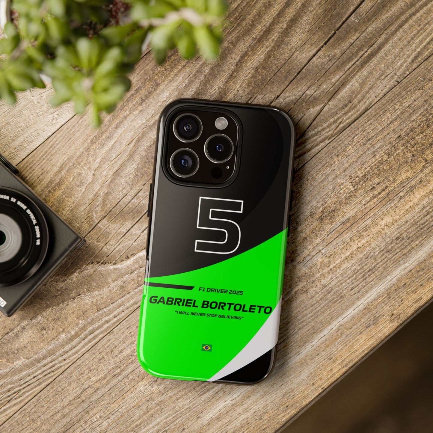 Gabriel Bortoleto Kick Sauber 2025 phone case
