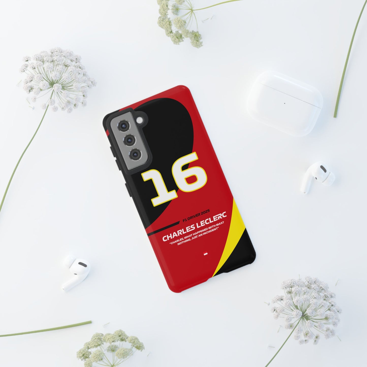 Charles Leclerc Ferrari 2025 phone case