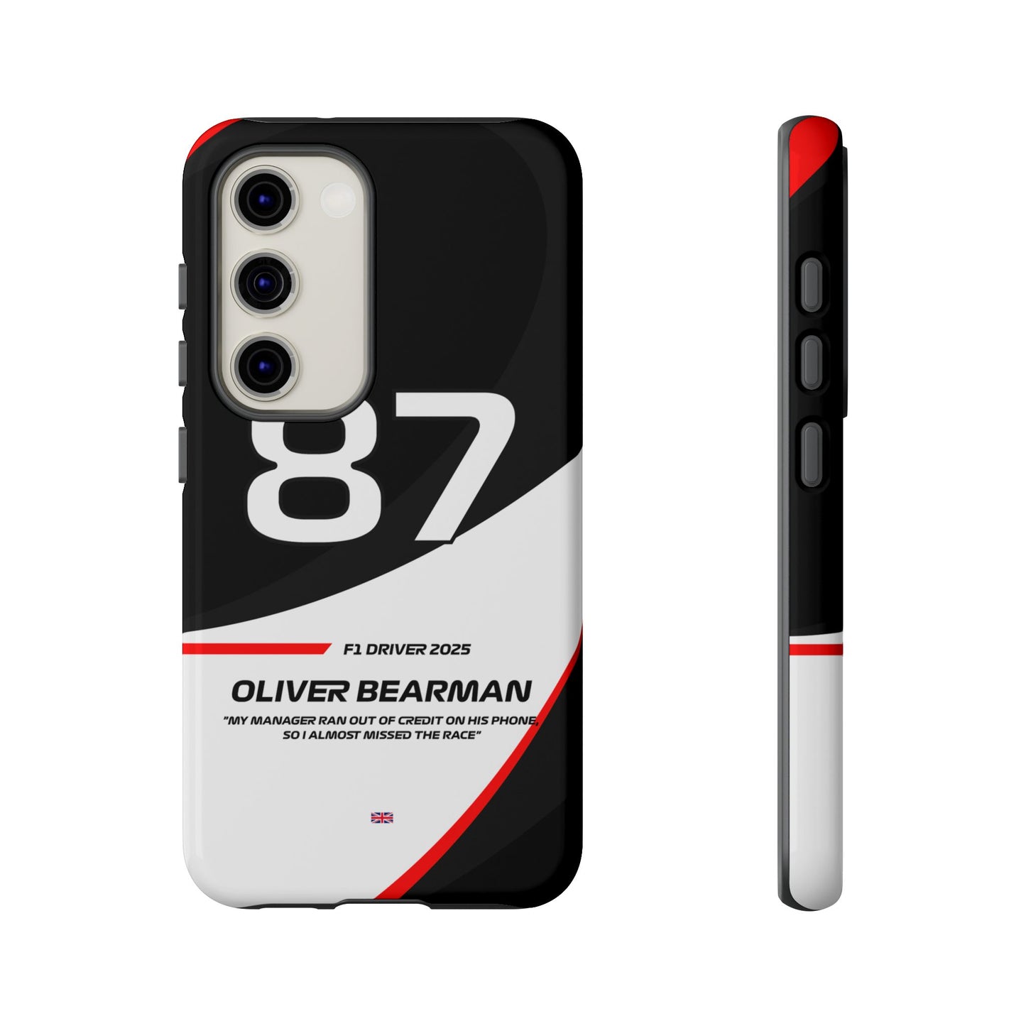 Oliver Bearman Haas 2025 phone case