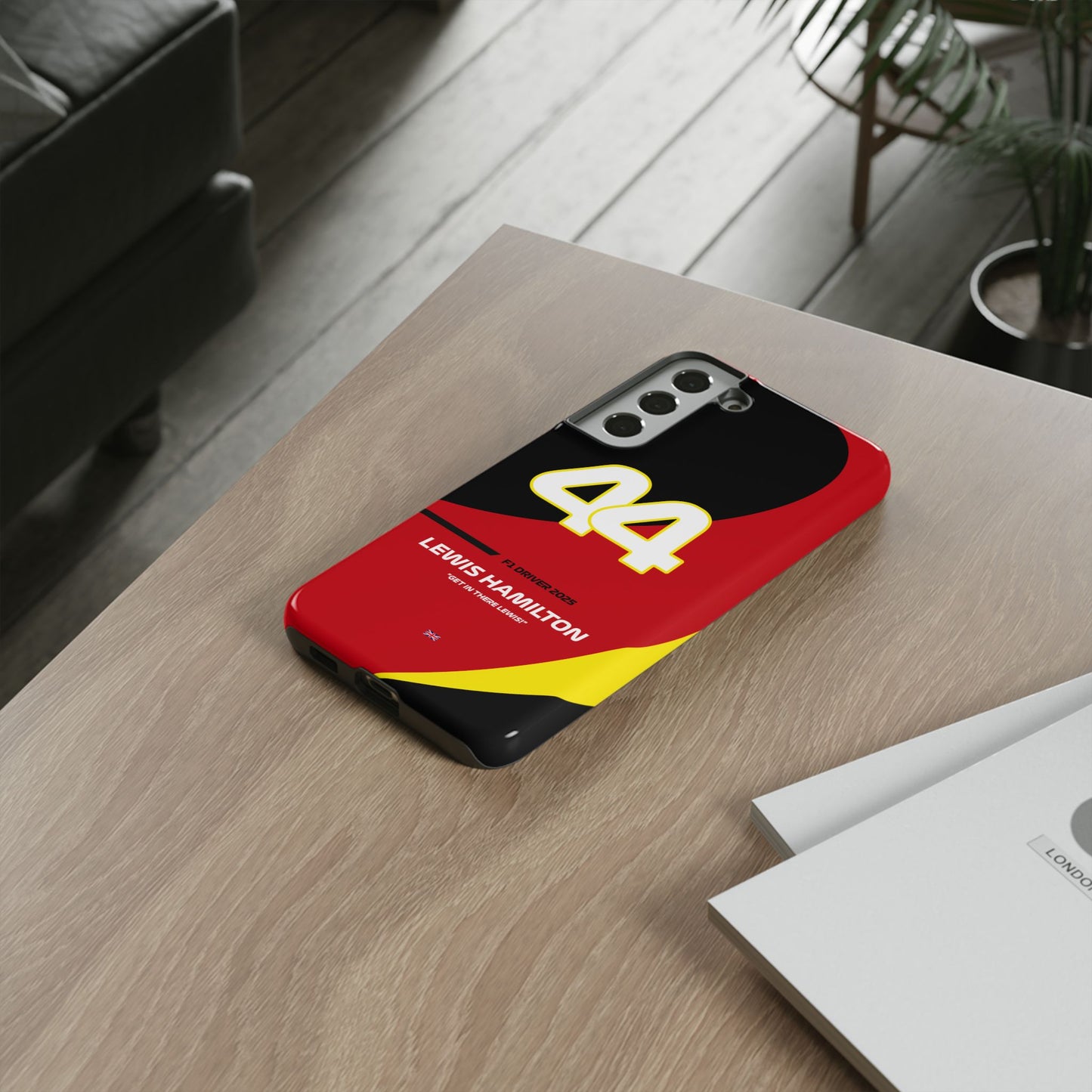 Lewis Hamilton Ferrari 2025 phone case