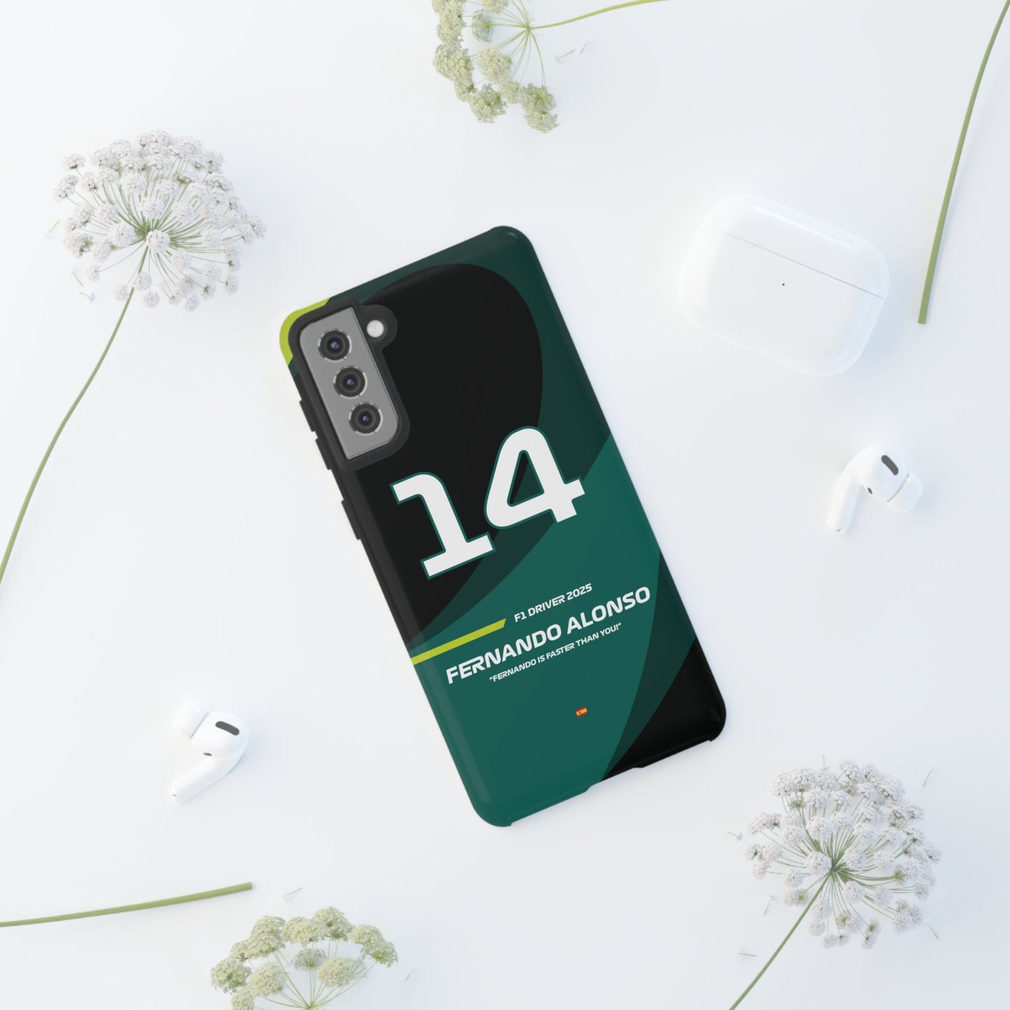 Fernando Alonso Aston Martin 2025 phone case