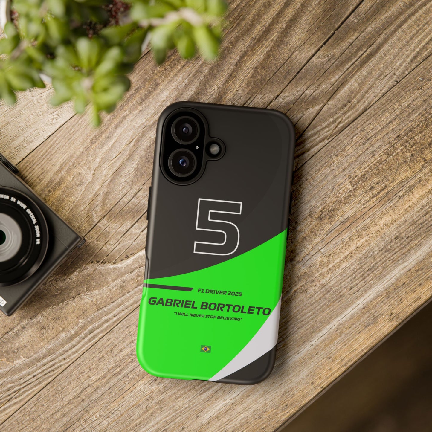 Gabriel Bortoleto Kick Sauber 2025 phone case