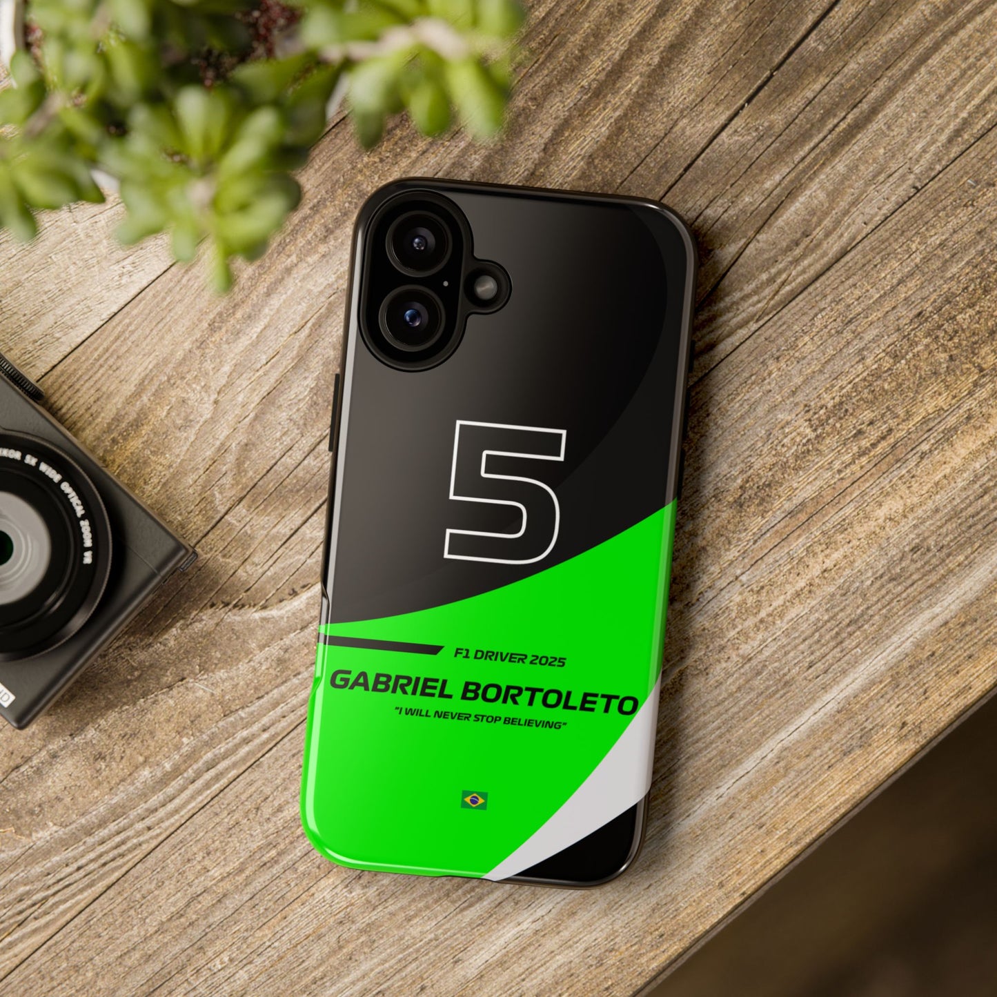 Gabriel Bortoleto Kick Sauber 2025 phone case