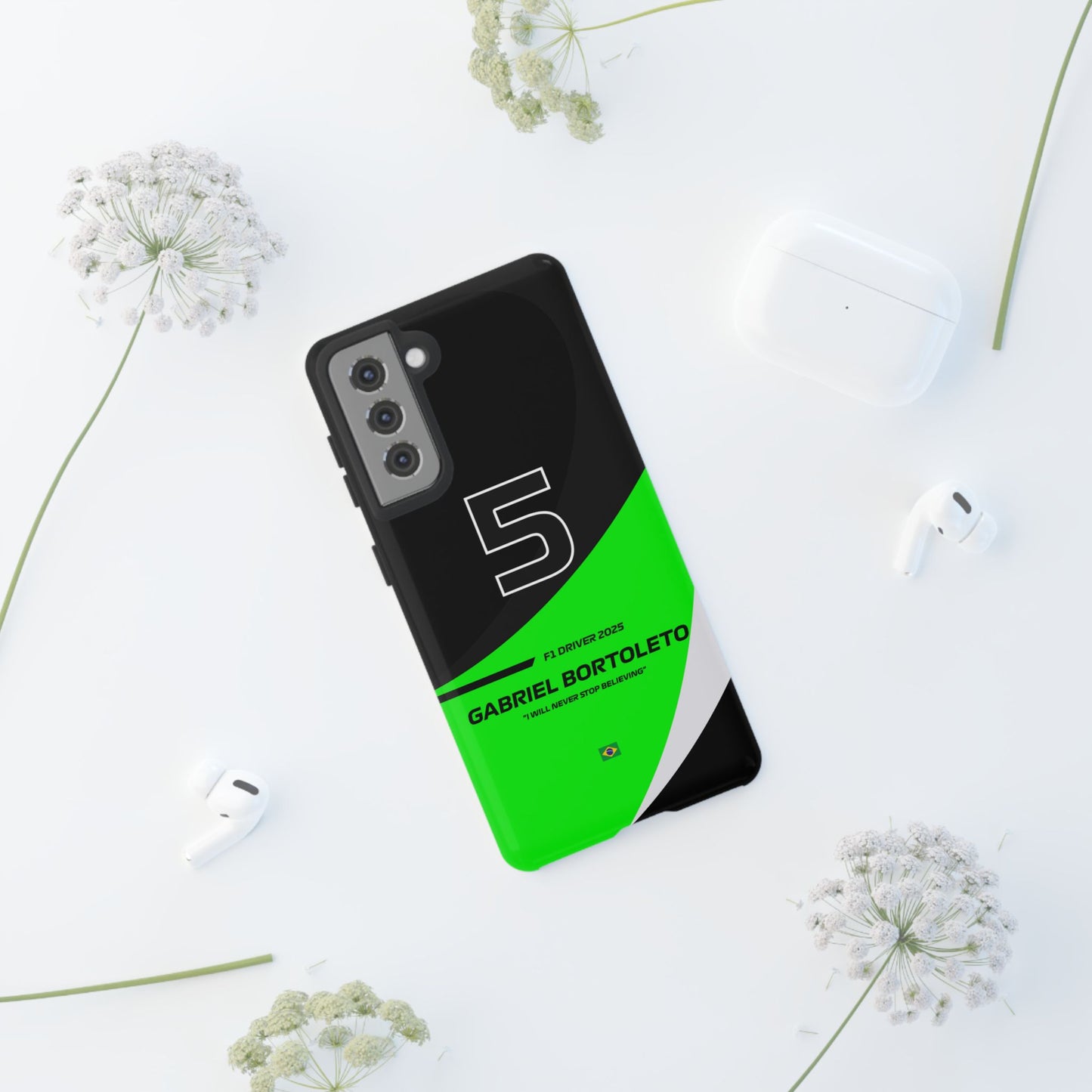 Gabriel Bortoleto Kick Sauber 2025 phone case