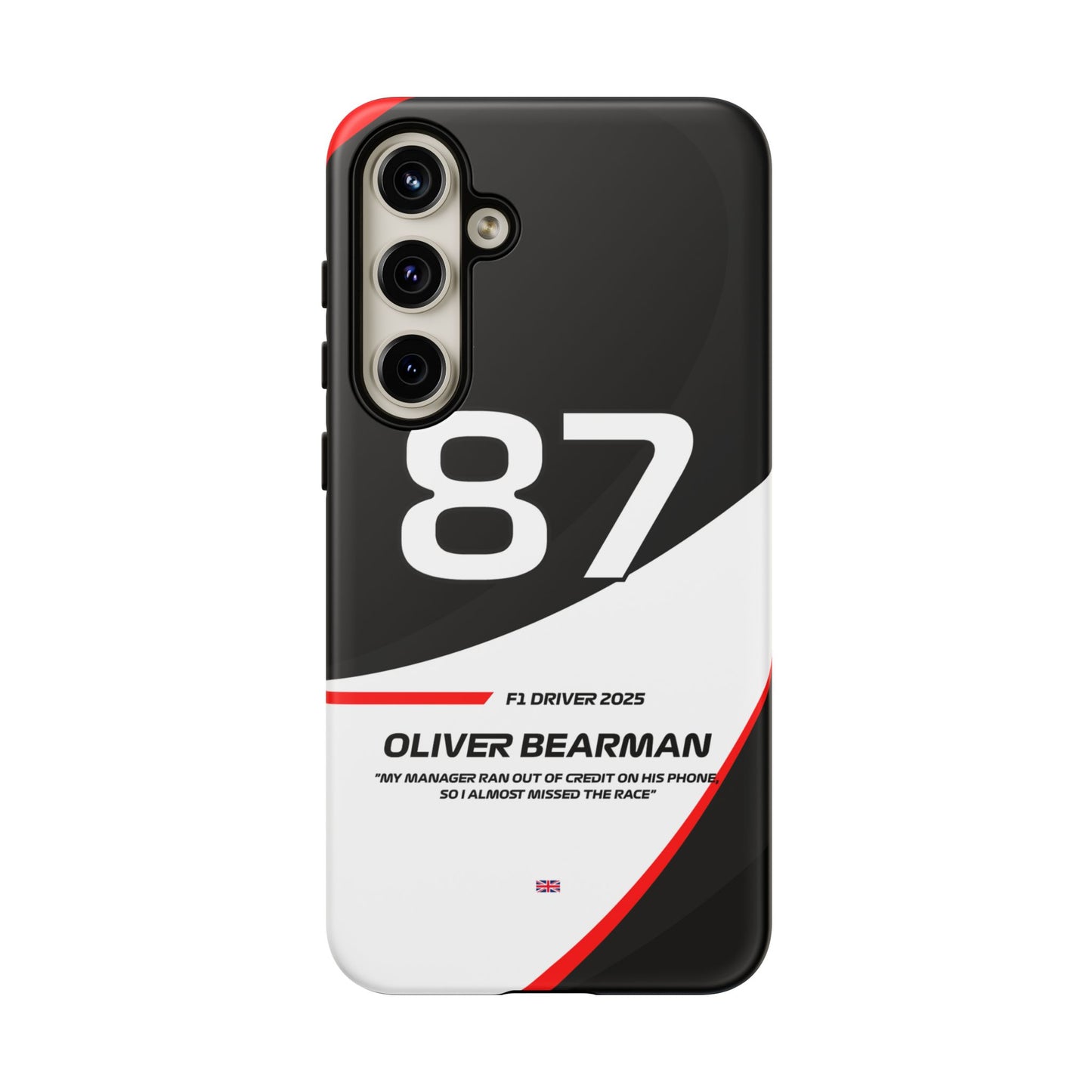 Oliver Bearman Haas 2025 phone case