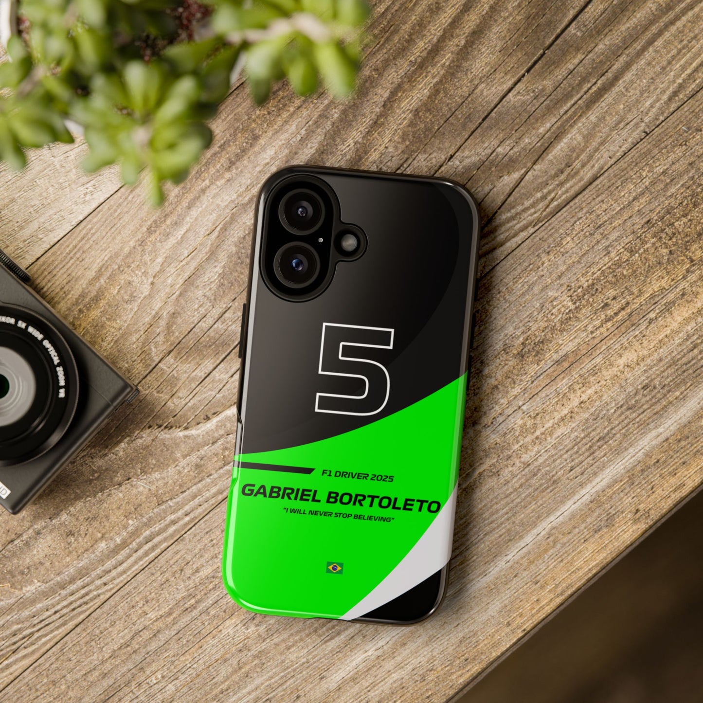 Gabriel Bortoleto Kick Sauber 2025 phone case