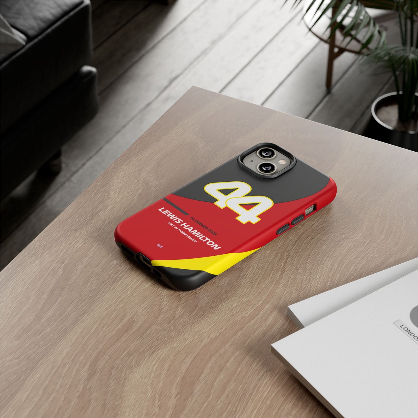 Lewis Hamilton Ferrari 2025 phone case