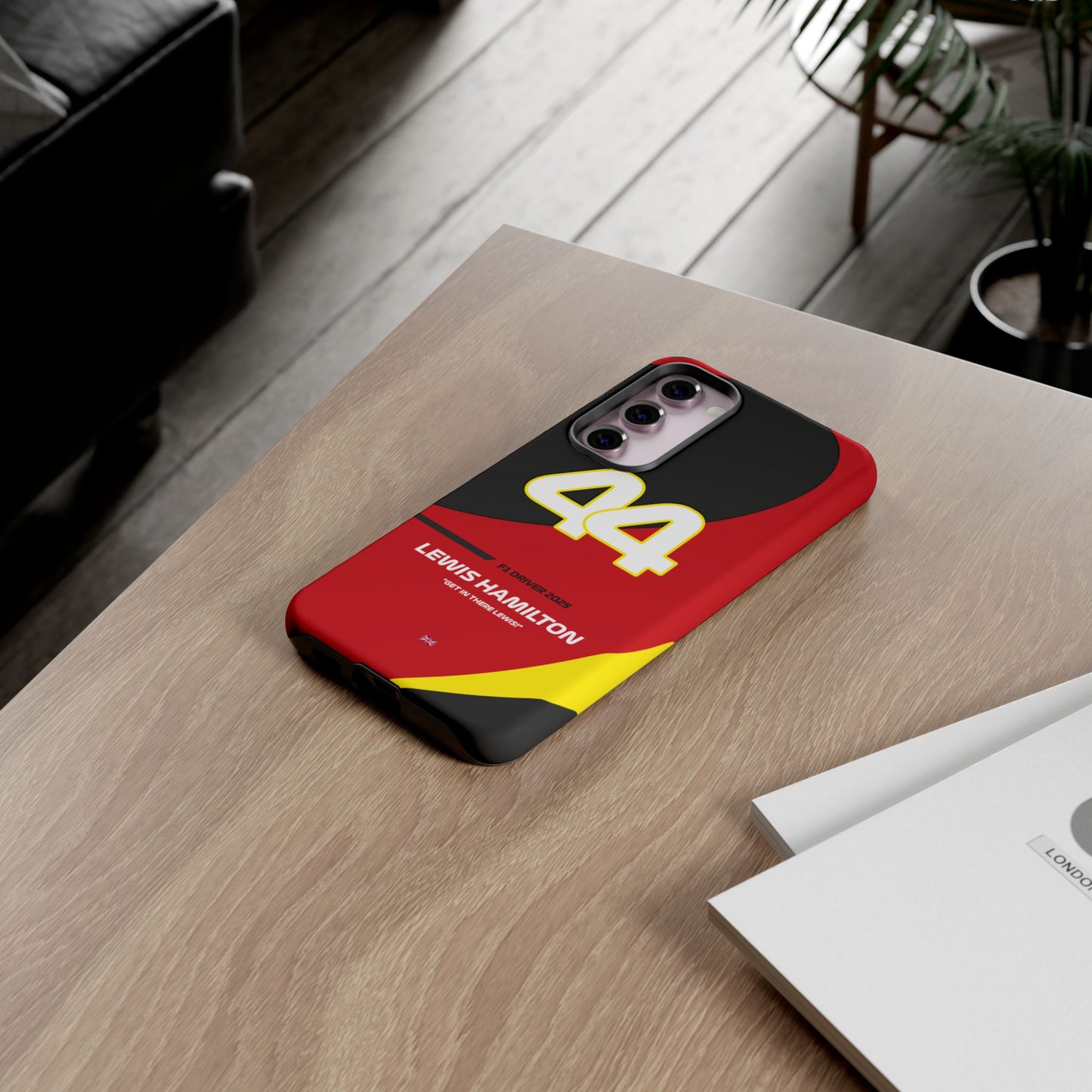 Lewis Hamilton Ferrari 2025 phone case