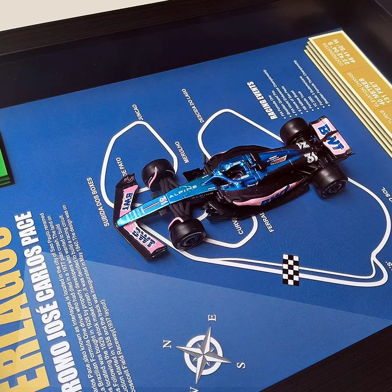 CCF1Frame - F1 BWT Alpine car