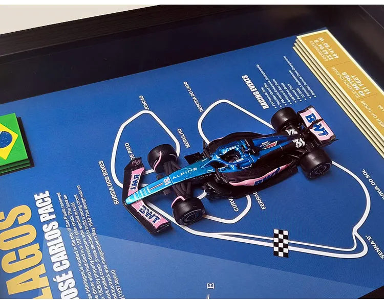 CCF1Frame - F1 BWT Alpine car