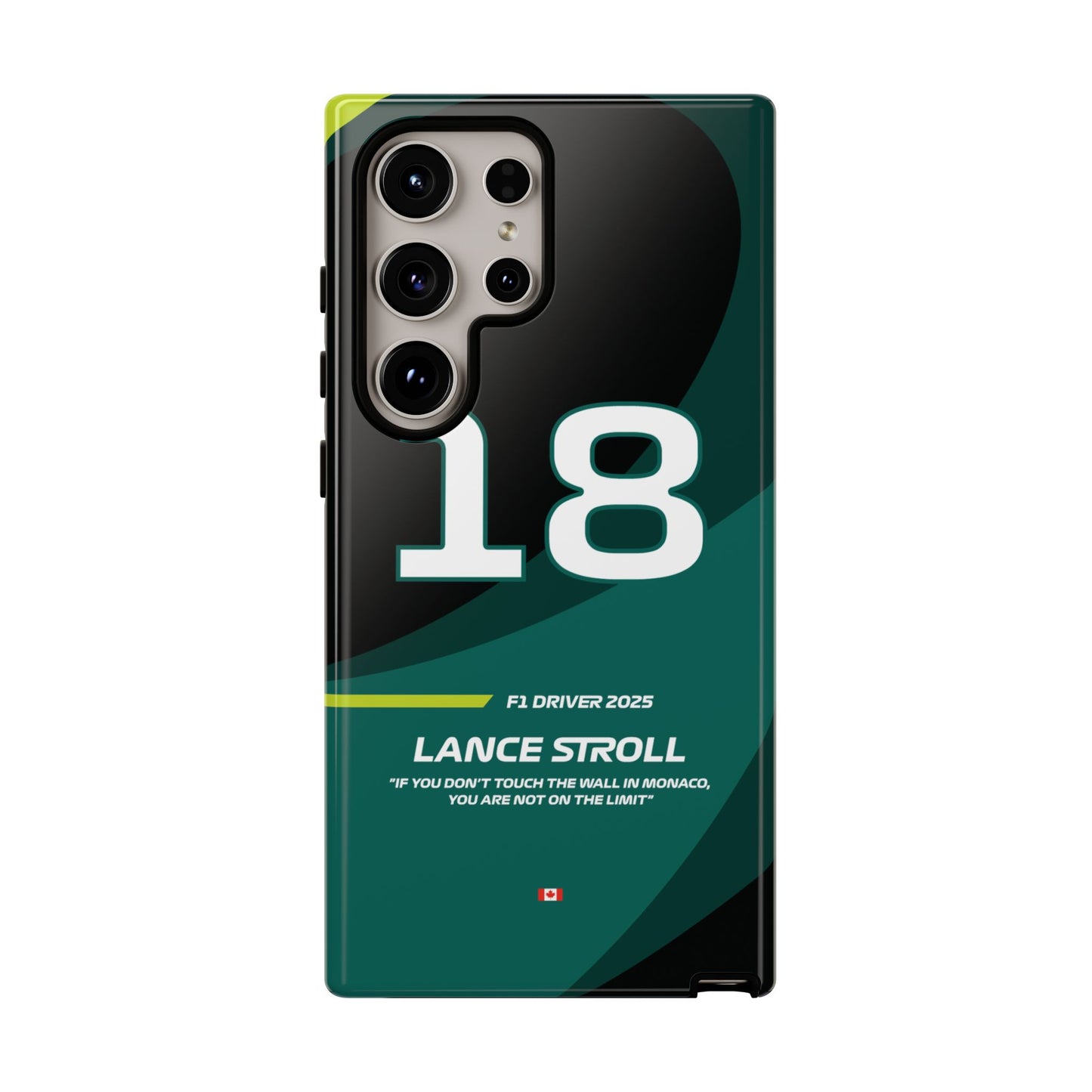 Lance Stroll Aston Martin 2025 phone case