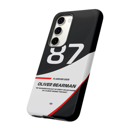 Oliver Bearman Haas 2025 phone case