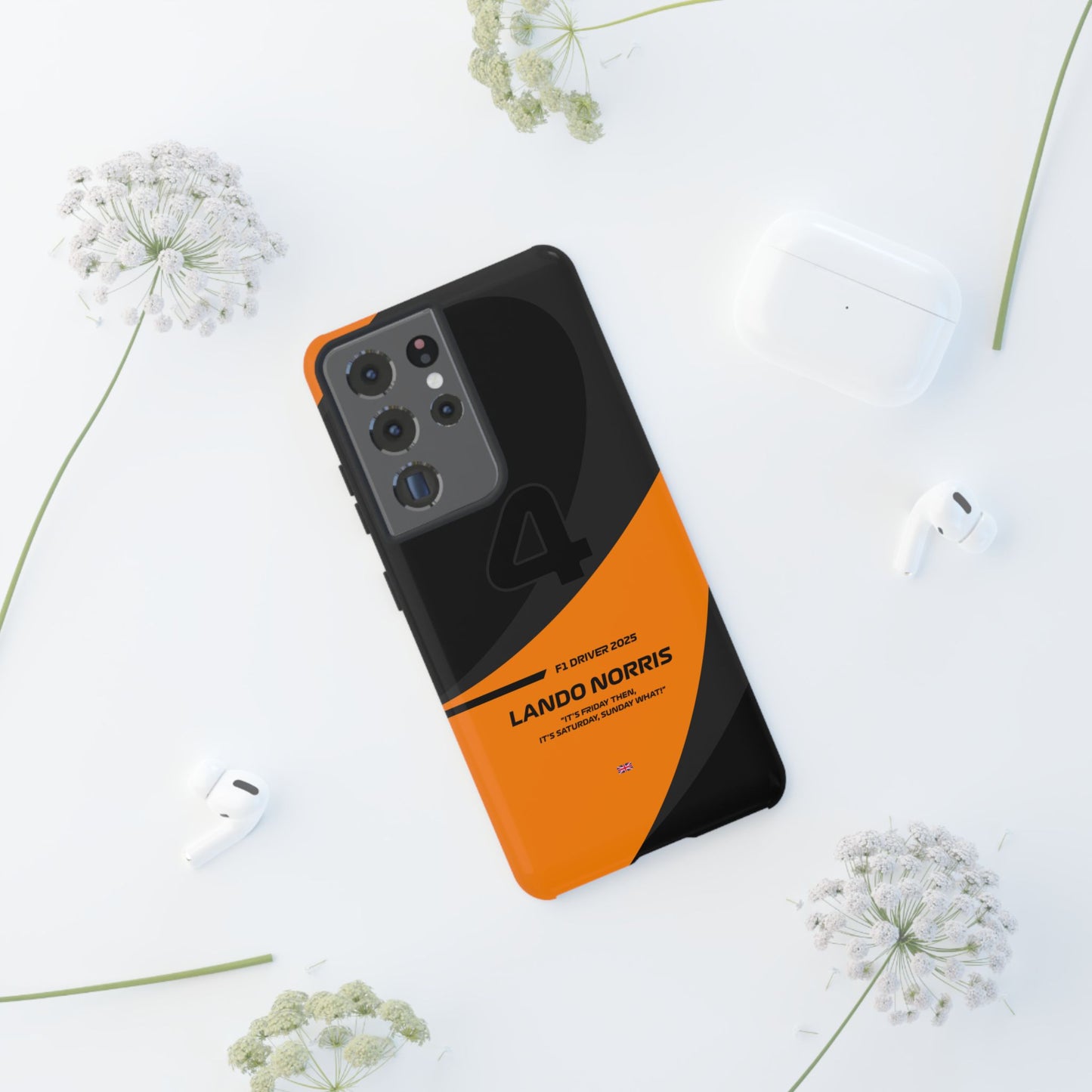 Lando Norris Mclaren 2025 phone case