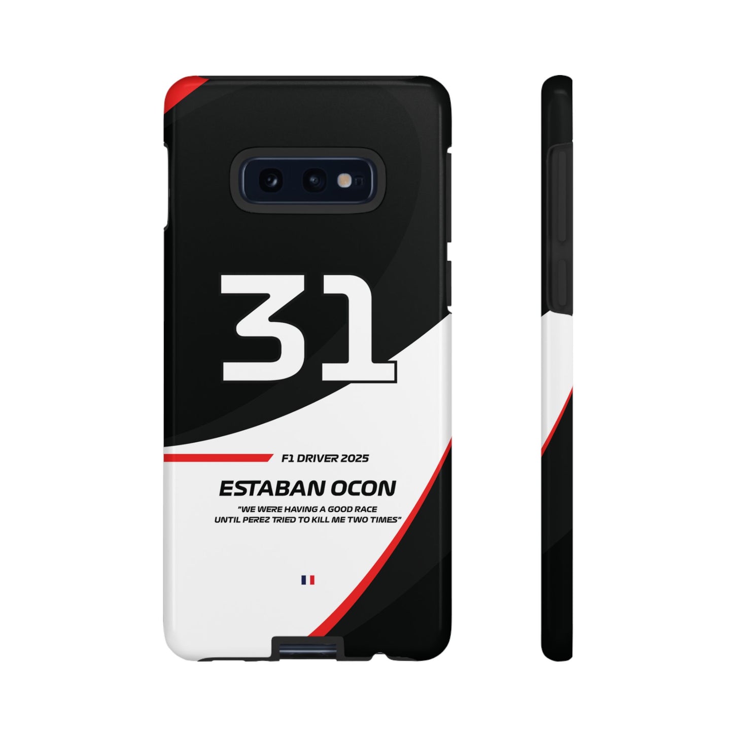 Estaban Ocon Haas 2025 phone case