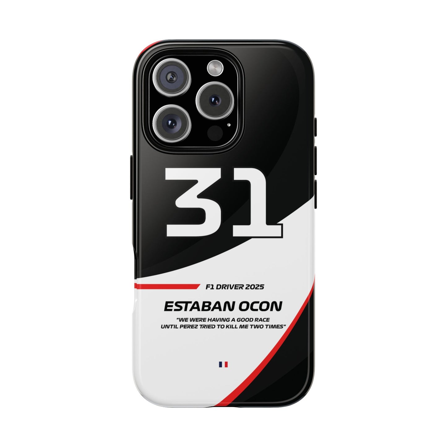 Estaban Ocon Haas 2025 phone case