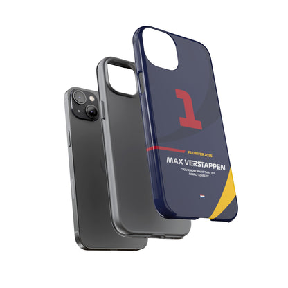 Max Verstappen Red Bull Racing 2025 Phone case