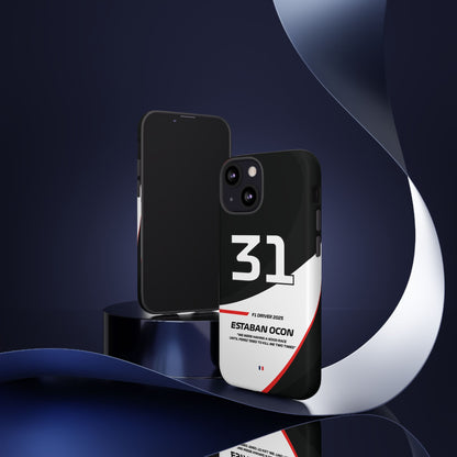 Estaban Ocon Haas 2025 phone case