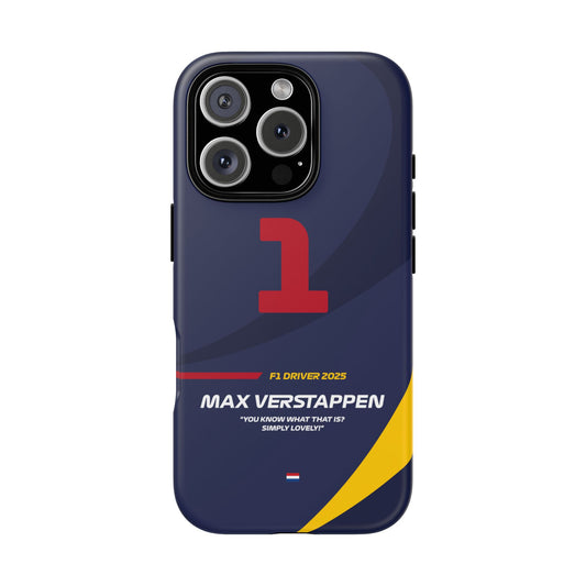 Max Verstappen Red Bull Racing 2025 Phone case