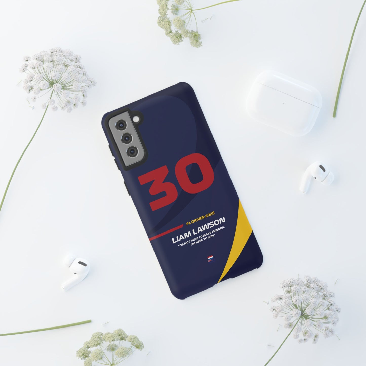 Liam Lawson Red Bull Racing 2025 phone case