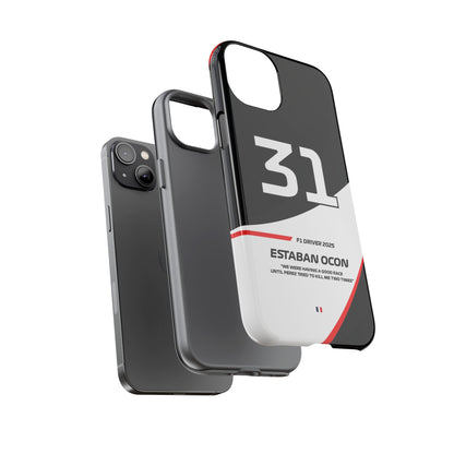 Estaban Ocon Haas 2025 phone case