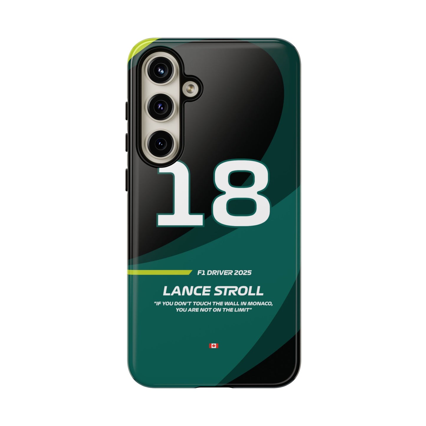 Lance Stroll Aston Martin 2025 phone case