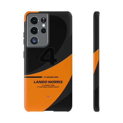 Lando Norris Mclaren 2025 phone case