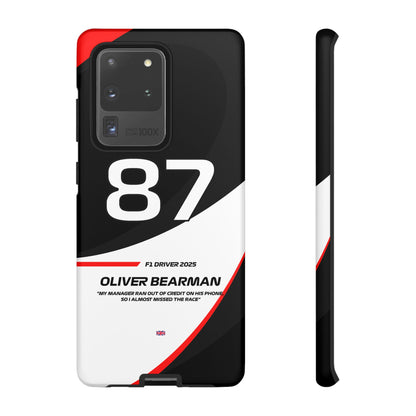 Oliver Bearman Haas 2025 phone case