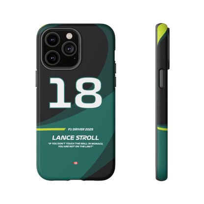 Lance Stroll Aston Martin 2025 phone case