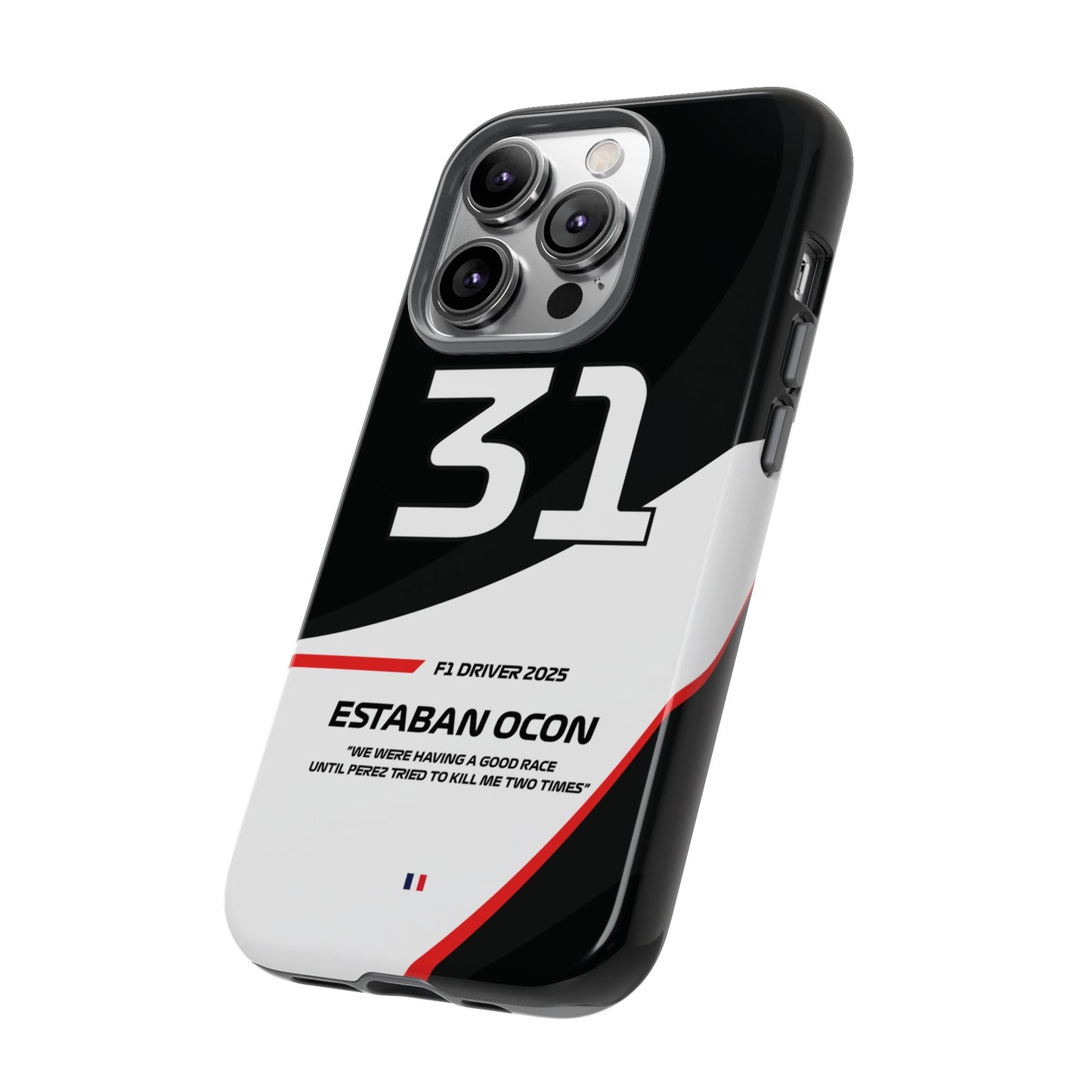 Estaban Ocon Haas 2025 phone case