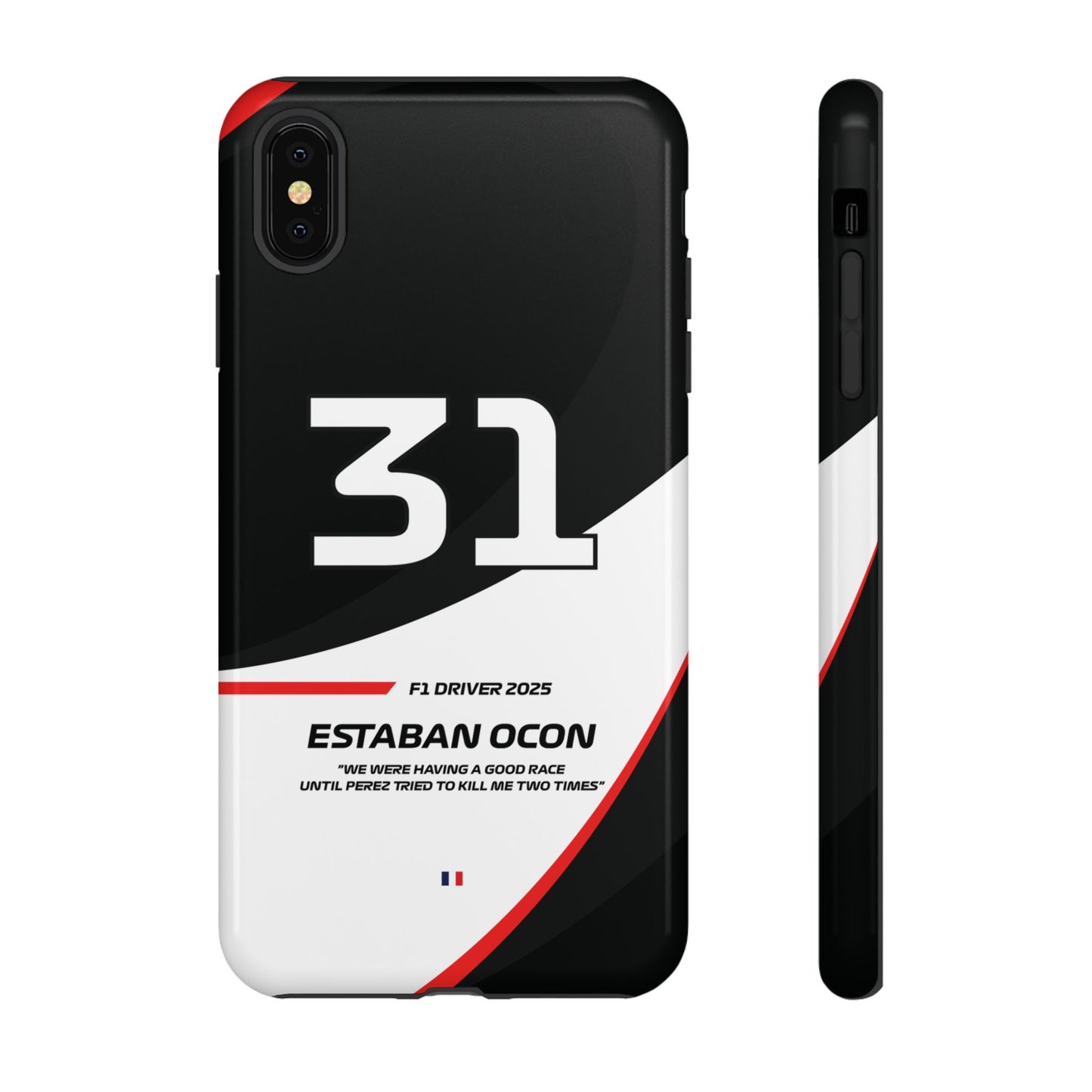 Estaban Ocon Haas 2025 phone case