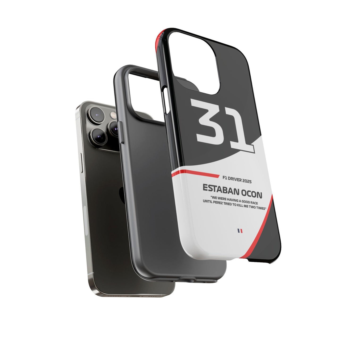 Estaban Ocon Haas 2025 phone case