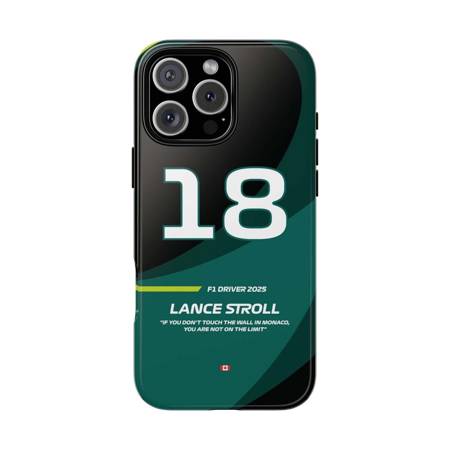 Lance Stroll Aston Martin 2025 phone case