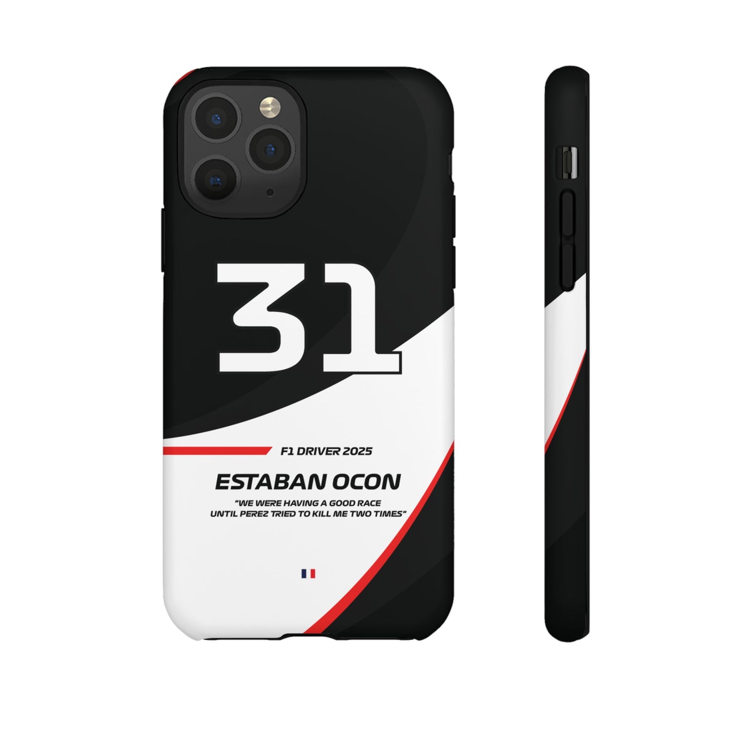 Estaban Ocon Haas 2025 phone case