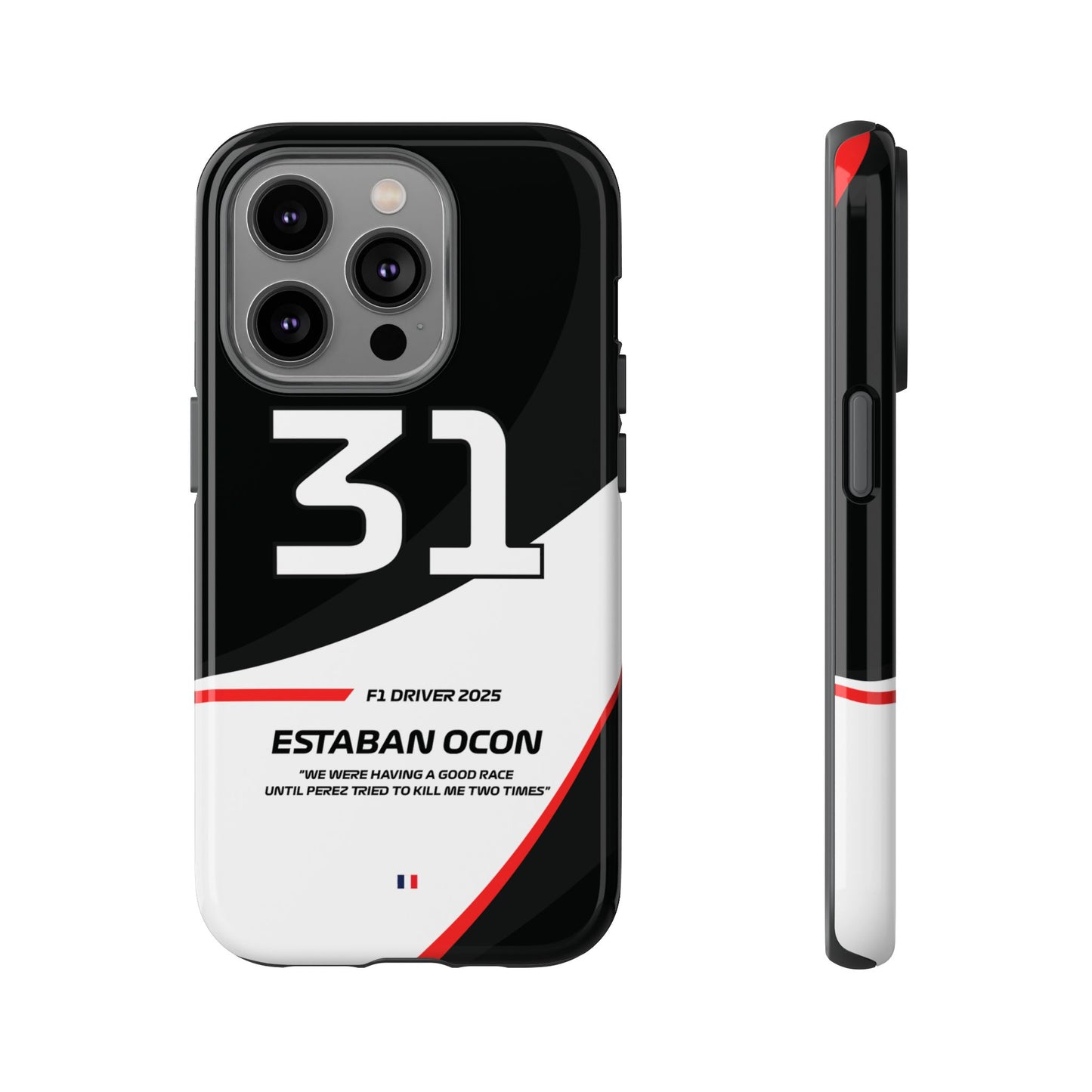 Estaban Ocon Haas 2025 phone case