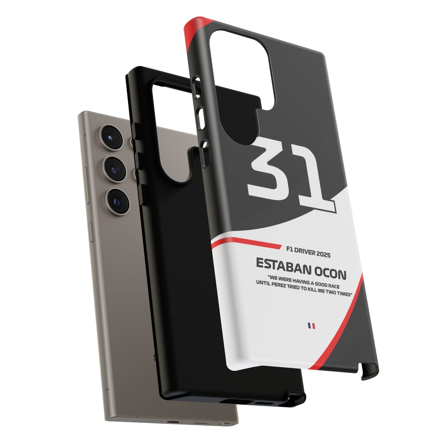 Estaban Ocon Haas 2025 phone case