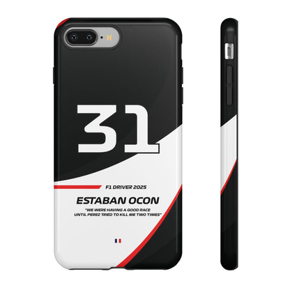 Estaban Ocon Haas 2025 phone case