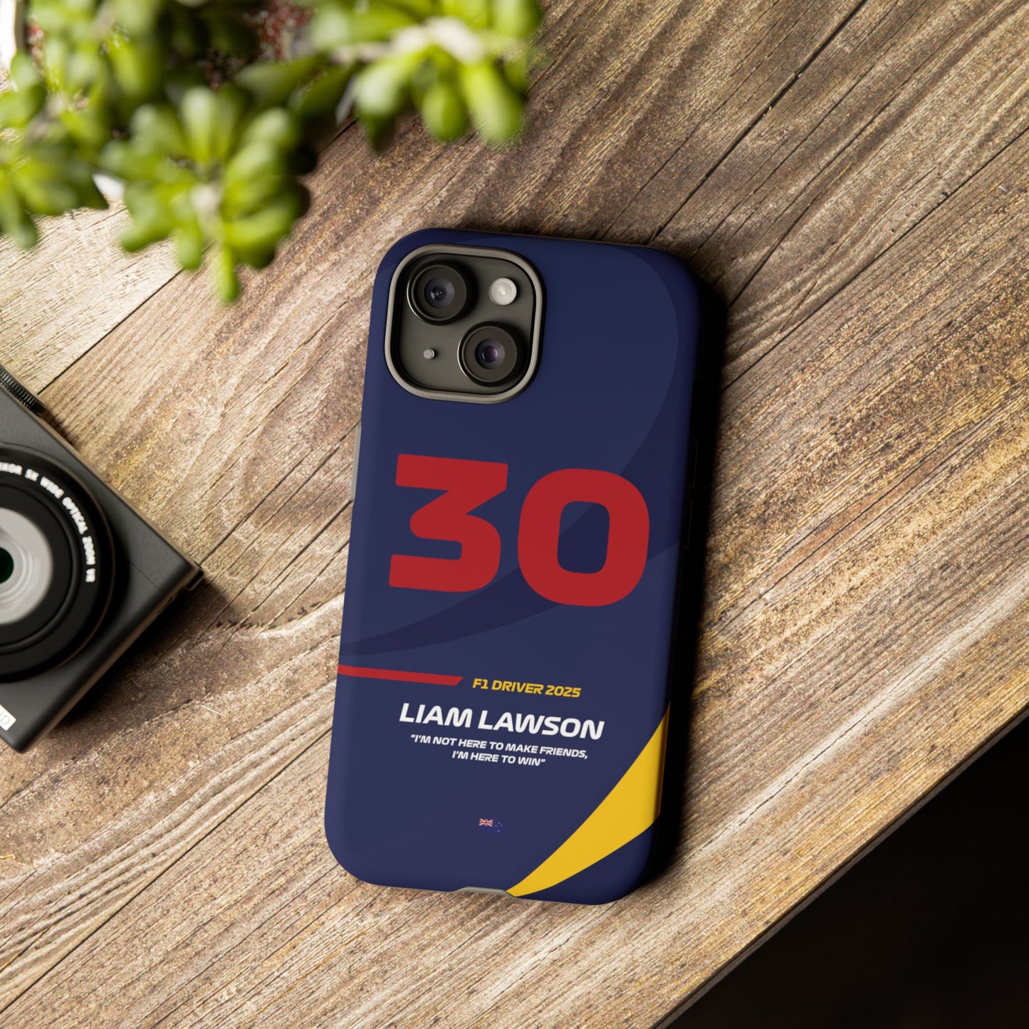 Liam Lawson Red Bull Racing 2025 phone case