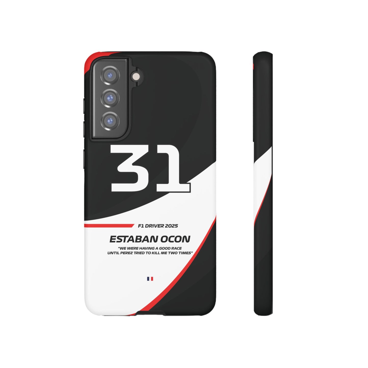 Estaban Ocon Haas 2025 phone case