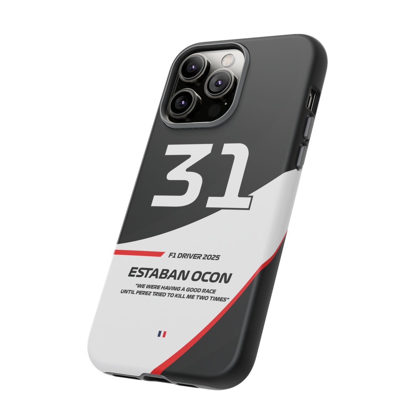 Estaban Ocon Haas 2025 phone case