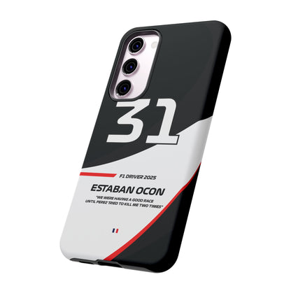 Estaban Ocon Haas 2025 phone case