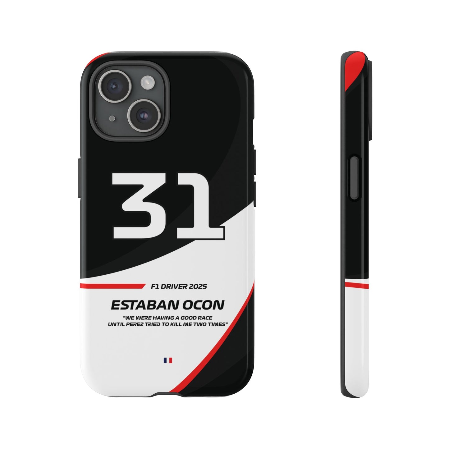 Estaban Ocon Haas 2025 phone case