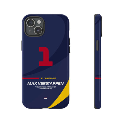 Max Verstappen Red Bull Racing 2025 Phone case