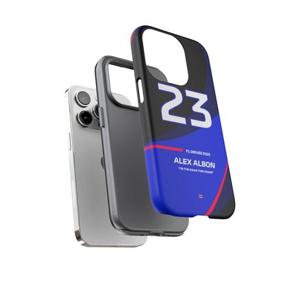 Alex Albon Williams Racing 2025 phone case