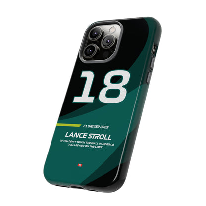 Lance Stroll Aston Martin 2025 phone case